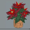 Пуансеттия (LEGO 10370)