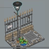 Красная лондонская телефонная будка (LEGO 21347)