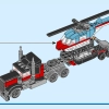 Грузовик с бортовой платформой и вертолетом (LEGO 31146)