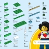 Зимний праздничный поезд (LEGO 40700)