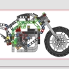 Мотоцикл Kawasaki Ninja H2R (LEGO 42170)