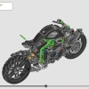 Мотоцикл Kawasaki Ninja H2R (LEGO 42170)