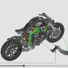 Мотоцикл Kawasaki Ninja H2R (LEGO 42170)