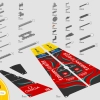 Яхта AC75 команды Emirates Team New Zealand (LEGO 42174)