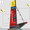 Яхта AC75 команды Emirates Team New Zealand (LEGO 42174)