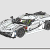 Гиперкар Koenigsegg Jesko Absolut White (LEGO 42184)