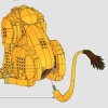 Молодой Симба, Король Лев (LEGO 43247)