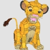 Молодой Симба, Король Лев (LEGO 43247)