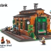Старое паровозное депо (LEGO 910033)