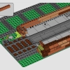 Старое паровозное депо (LEGO 910033)