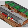 Старое паровозное депо (LEGO 910033)
