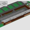 Старое паровозное депо (LEGO 910033)