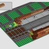 Старое паровозное депо (LEGO 910033)