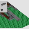 Старое паровозное депо (LEGO 910033)
