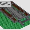 Старое паровозное депо (LEGO 910033)