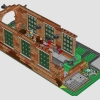 Старое паровозное депо (LEGO 910033)