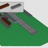 Старое паровозное депо (LEGO 910033)