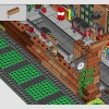 Старое паровозное депо (LEGO 910033)