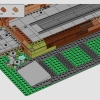 Старое паровозное депо (LEGO 910033)