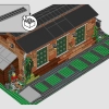 Старое паровозное депо (LEGO 910033)