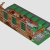 Старое паровозное депо (LEGO 910033)
