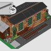 Старое паровозное депо (LEGO 910033)