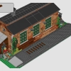 Старое паровозное депо (LEGO 910033)