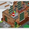 Старое паровозное депо (LEGO 910033)