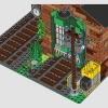 Старое паровозное депо (LEGO 910033)