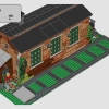 Старое паровозное депо (LEGO 910033)