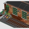 Старое паровозное депо (LEGO 910033)