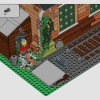Старое паровозное депо (LEGO 910033)