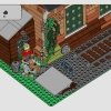 Старое паровозное депо (LEGO 910033)