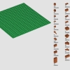 Старое паровозное депо (LEGO 910033)