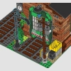 Старое паровозное депо (LEGO 910033)