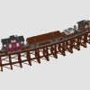 Лесозаготовительная железная дорога (LEGO 910035)