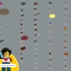 Цветочная композиция (LEGO 10345)