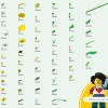 Миниатюрный солнечный букет (LEGO 10347)