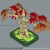 Бонсай из японского красного клена (LEGO 10348)