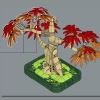 Бонсай из японского красного клена (LEGO 10348)