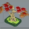 Бонсай из японского красного клена (LEGO 10348)
