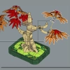 Бонсай из японского красного клена (LEGO 10348)