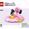 Вечеринка у бассейна с единорогом и фламинго (LEGO 42658)