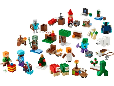 Лего 21280 Адвент-календарь: Minecraft 2025
