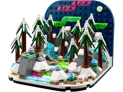 Лего 40785 Диорама «Северное сияние»